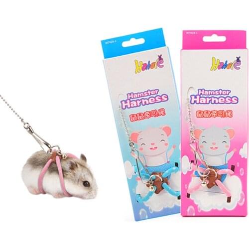 Adjustable Parrot Bird Harness Leash Anti-Bite Training Rope Outdoor Flying Harness Leash Hamster Turtle Lizard Traction Rope