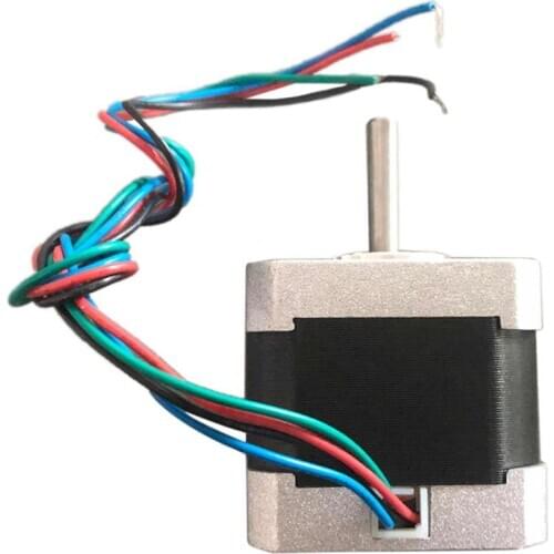 Nema 17 Hybird Stepper Motor 40mm 2 Phase 3300g.cm 0.9 Degree 1.68A Stepper Motor 4 leads For 3D Printers CNC