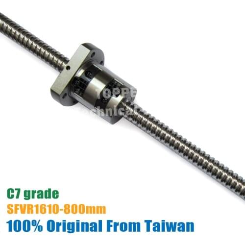 TBI 1610 C7 800mm ball screw with SFV1610 ballnut for high stability CNC z axis diy kit Custom set