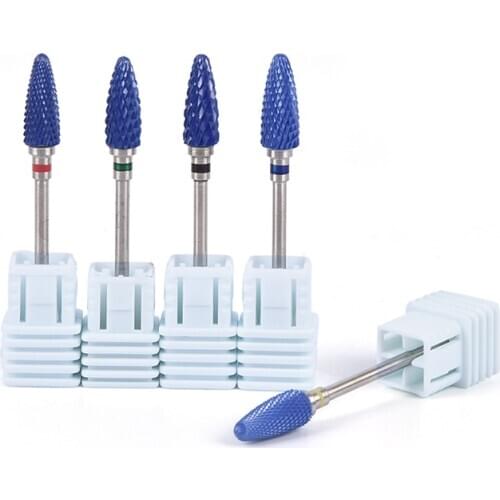 Grinding Head Milling Nail Cutter For Electric Nail Art File Manicuring Ceramic Nail Drill Bits Gel Polish Remove Sanding Tools