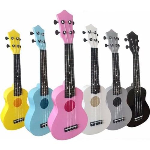 21" Ukulele Acoustic Childrens Ukulele Bass Guitar Musical Instrument for Beginners Basic Players Early Education Instrument