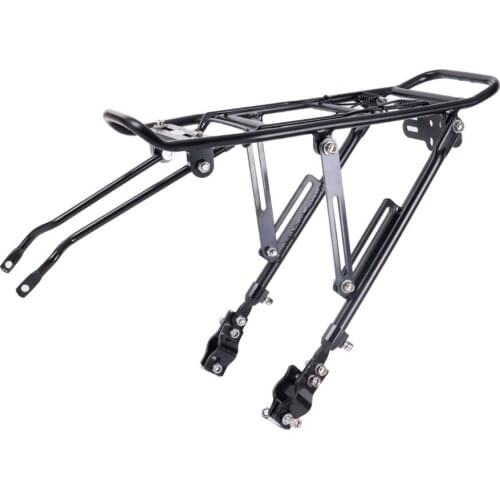 20-29 inch Bicycle Carrier Bike Luggage Cargo Rear Rack Aluminum Alloy Shelf Saddle Bags Holder Stand Support With Mount Tools