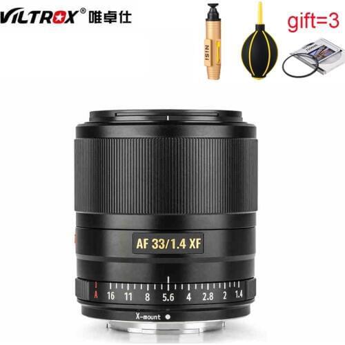 VILTROX 33mm f/1.4XF Auto Focus Fixed Focus Lens F1.4 Lens for Camera Fujifilm X-mount X-T3 X-H1 X20 X-T30 X-T20 X-T10