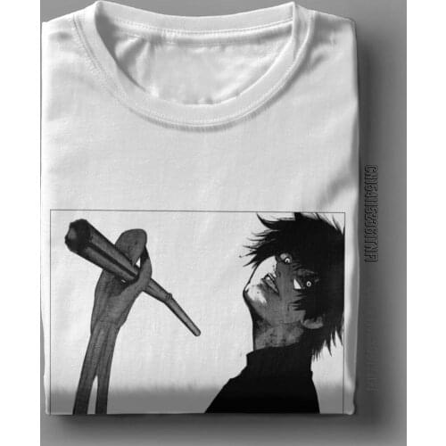 Funny Ken Kaneki Tokyo Ghoul T-Shirts For Men Crewneck 100% Cotton T Shirts Classic Short Sleeve Tees Party Clothes