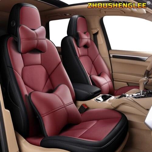 ZHOUSHENGLEE Make Custom Leather car seat cover For LEXUS RX270 RX350 RX450h RX300 RX330 RX400h RX200 NX200 NX300 NX300h car s