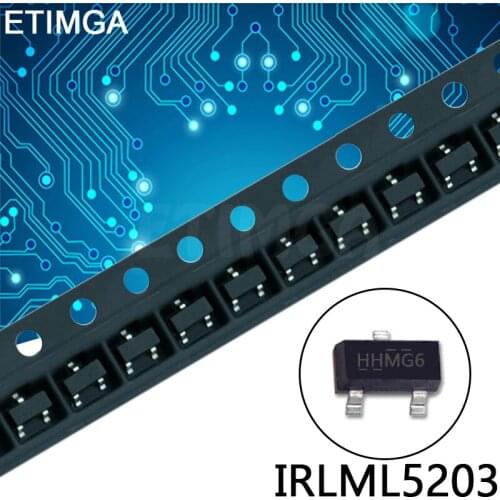 10pcs/LOT IRLML5203TRPBF SOT IRLML5203 SMD Power MOSFET new and original
