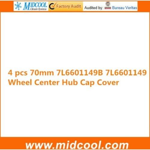 4 PCS High Quality Wheel Cap for 70MM 7L6601149B 7L6601149