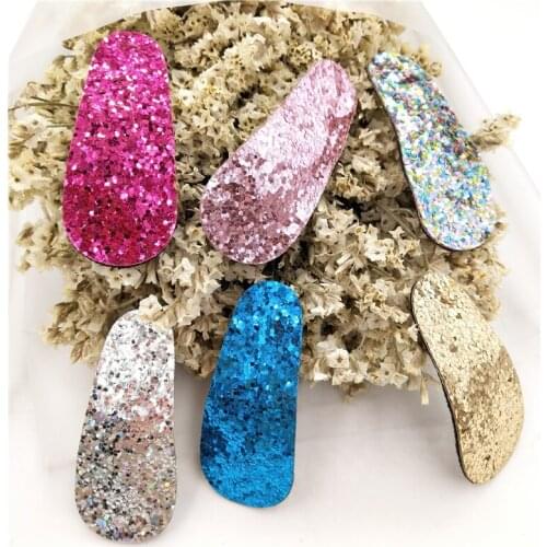 4pcs/lot two pairs 2.5*5.8cm Glisten Girls BB Clips Kids Hairpins Barrettes Children Hair Accessories