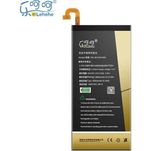 LEHEHE EB-BC900ABE Battery for Samsung Galaxy C9 Pro SM-C9000 C9008 C900F C900Y smartphone Batteria 4000mAh with Tools Gifts