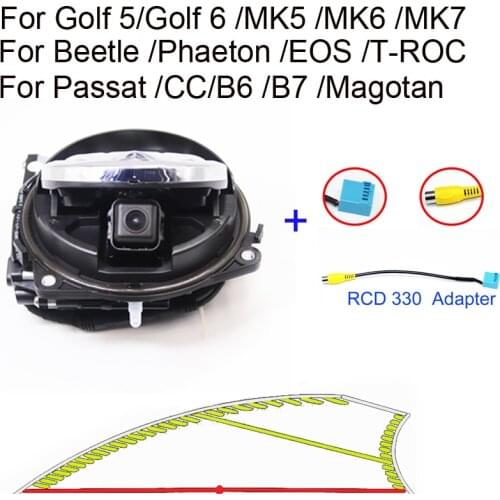 Car Flipping Reversing Camera for Volkswagen Golf 5 6 7 MK5 6 7 B6 B7 B8 polo CC Passat Magotan Eos Backup Rear View camera