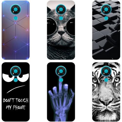 For Nokia 3.4 Case Silicone TPU Phone Case On For Nokia 3.4 Case Soft Protective Cover
