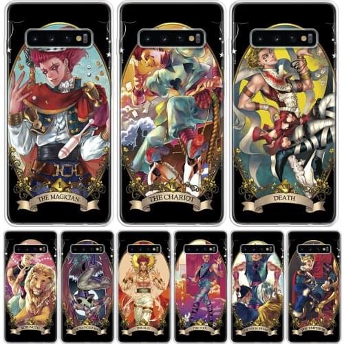 Hunter Hisoka Morow Card Pattern Cover Phone Case For Samsung Galaxy S10 S20 Ultra Note 10 9 8 S9 S8 J4 J6 J8 + Lite Plus Pro S7