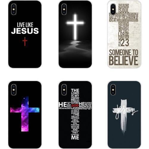 For Oneplus 3T 5T 6T Nokia 2 3 5 6 8 9 230 3310 2.1 3.1 5.1 7 Plus 2017 2018 Christian Jesus The Cross Transparent TPU Cover Bag