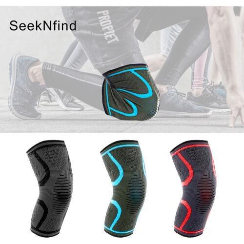 1PCS Breathable Sports Knee Protect Knee Support for Running Cycling Basketball Football Kneepad Joint Pain Relief Recovery