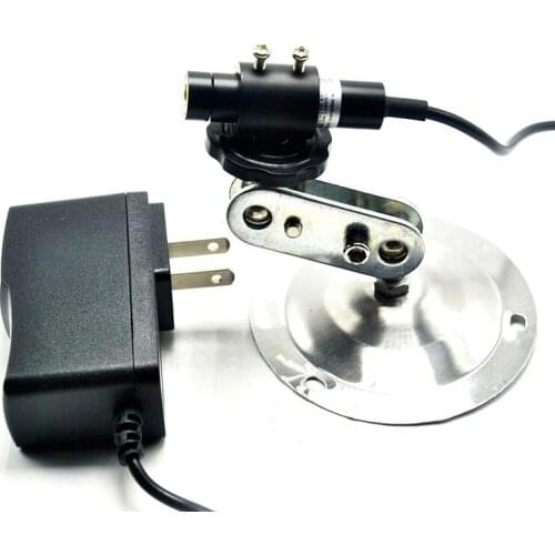 Dot Locator Focusable 650nm 5mW DC 5V Red Laser Module w/ Adaptor & Holder