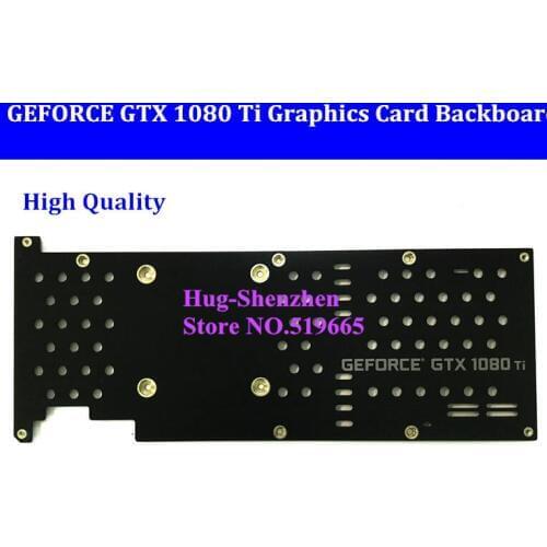 NEW GeForce GTX 1080 ti GTX1080 GAMING graphics card board Full Cover Graphics Card Water Cooling Block backboard rear panel