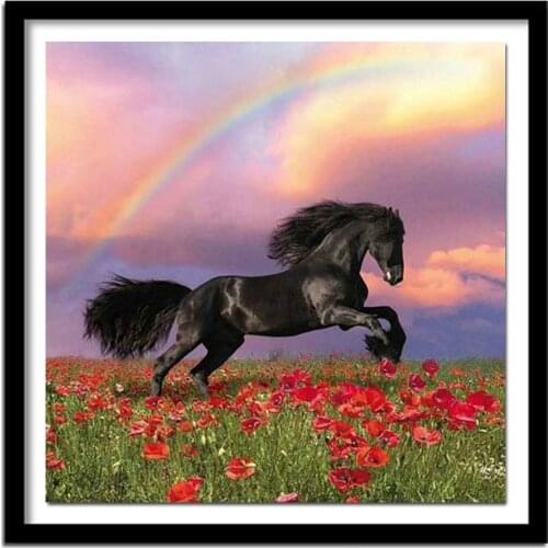 Needlework picture Cross Stitch Full Diamond embroidery animal diamond Home Decoration diy 5D Diamond painting horse