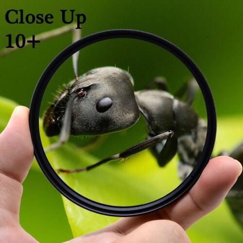 KnightX Macro close up 10+ Lens Filter For Canon eos Sony Nikon d600 200d accessories 60d 18-200 400d 49 52 55 58 62 67 72 77 mm