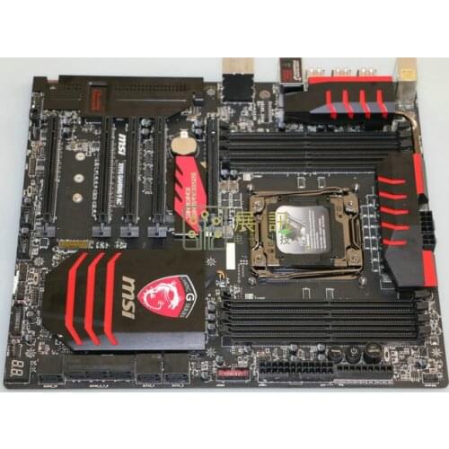 Original MSI motherboard for X99S GAMING 9 AC LGA 2011-V3 DDR4 USB2.0 USB3.0 128GB x99 desktop motherboard free shipping
