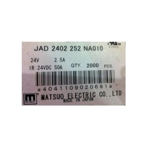 Original New 100% yellow fuse JAD2402252NA010 SMD1206-2.5A 24V