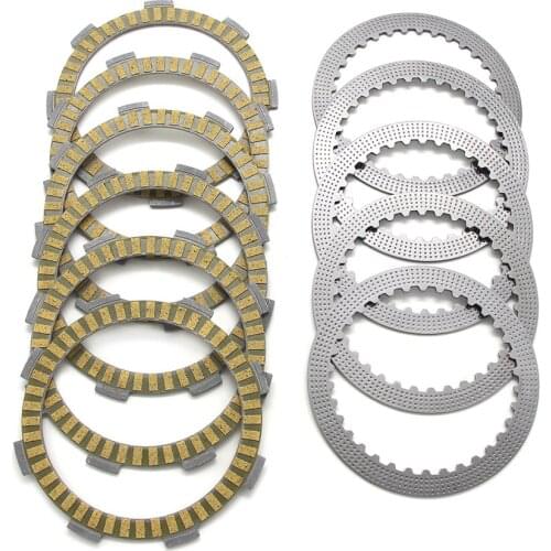 Clutch Friction Disc Plate Kit For Honda CRF150 CRF150R CRF150RB Clutchs Platees 22201-GBF-B40 22321-KSE-670