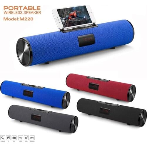 20W portable wired and wireless Bluetooth speaker for home theater Soundbar stereo 3D music assisted 3.5mm TF PC column