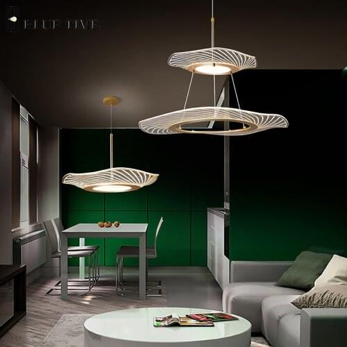 Art Deco Modern Pendant Light Indoor Creativity Led Pendant Lamp Home For Dining Room Kitchen Living Room Bedroom Hanging Lamps