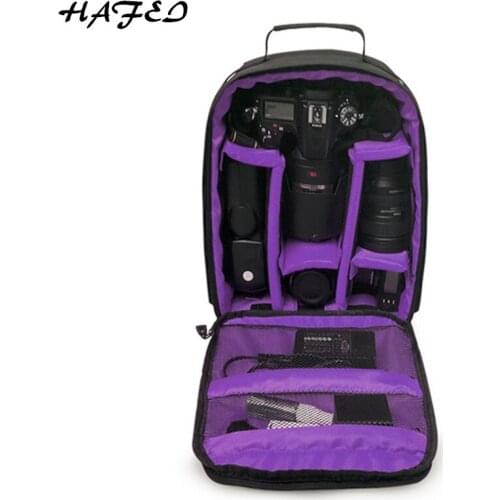 HAFEI Waterproof Multi-functional Digital DSLR Camera Video Bag+Rain Cover Backpack for Sony Canon Nikon D3200 D3300 D7100 D7500