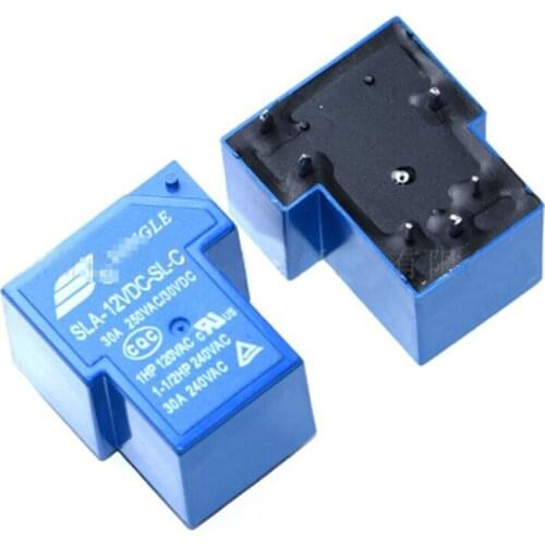 100pcs/lot Relays SLA-05VDC-SL-C SLA-12VDC-SL-C SLA-24VDC-SL-C 5V 12V 24V 30A 6pins Original Relay