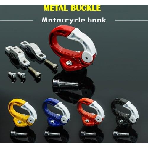 Hot 2pcs Hanging Bag Claw Hanger Gadget Metal Hook Compatible for Xiaomi Mijia M365 Electric Scooter DO2