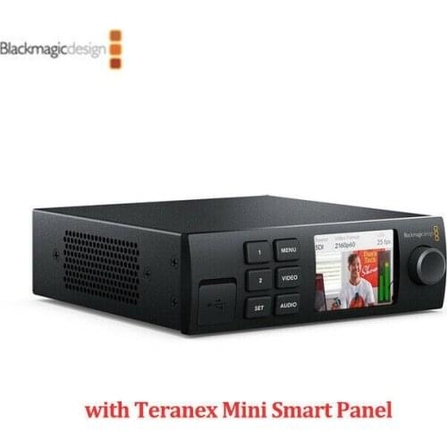 Blackmagic Web Presenter Teranex Smart Panel LCD Screen SDI HD-MI Stream switchers Live device broadcast for Camera Video