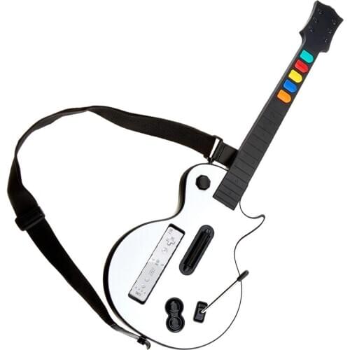 Guitar Hero Controller add Strap Belt for Nintend Wiipad Remote Gamepad Joystick Console All Guitar Hero Games & Rock Bands 2/3