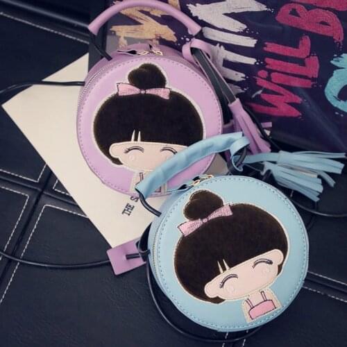 The Limited Flap Pu Shoulder Bags Single Casual Unisex Zipper New Spring And Summer 2016 Bag Tassel Cylinder Bun Small Satchel