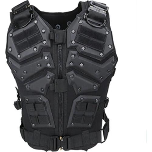 Tactical Vest Military Combat Bulletproof Vest Tactical Hunting Vest Army Adjustable Armor Outdoor Training Vest Airsoft