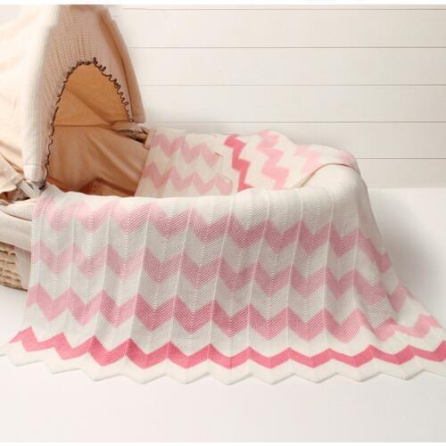 Knitted Baby Blanket Newborn Baby Blanket for Infant Woolen Handmade Sofa Throw Blanket Baby Swaddle Wrap Crib Stroller Blanket