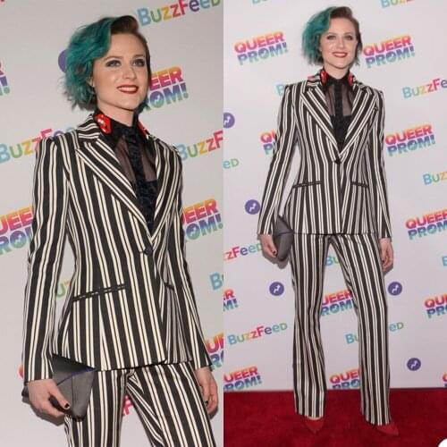 Woman Suit Streetwear Elegant Fashion Singal Breasted Design Notched Collar Blazer Office Lady Jacket & Pencil Pant Female