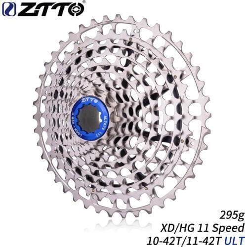 ZTTO Bicycle 11 Speed XD 10-42T Cassette Ultimate HG 11-42T 11Speed MTB Freewheel CNC Steel Sprocket for x1 xx1 m8000 xt