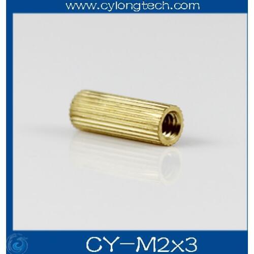 Free shipping M2*3mm cctv camera isolation column 100pcs/lot Monitoring Copper Cylinder Round Screw