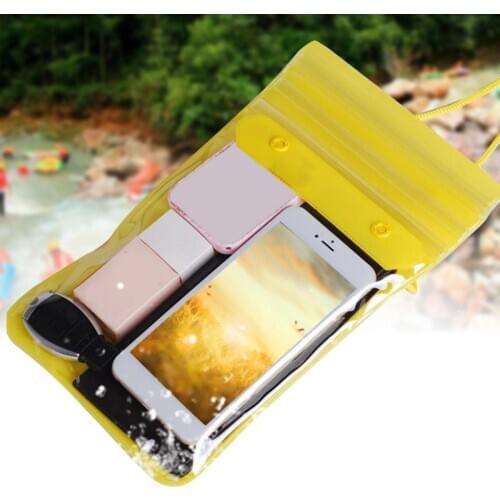 Swimming Phone Bag Cosmetics Dustproof Songkran Festival Beach Rafting Dirtproof Outdoor Underwater Waterproof Key Phone Storage