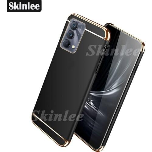 Skinlee Case For Realme GT Master Edition Full Protection Cover Shockproof For Realme GT 5G Luxury Frame Plating Phone Case