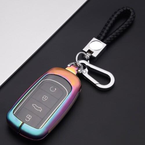 For Chery Tiggo 8plus Car Key Cover For Chery Tiggo 8 New 5 Plus 7pro Accessories Car-Styling Keychain Protect Holder