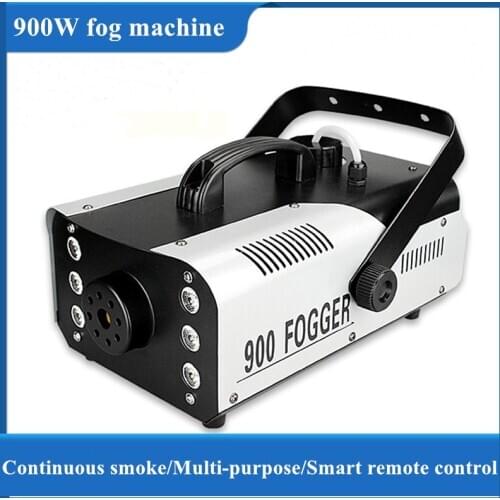 900w 1L Fog Machine Wireless Remote Wire Control Fogger Smoke Machine For DJ Bar Party Show Stage Special Effect Machine