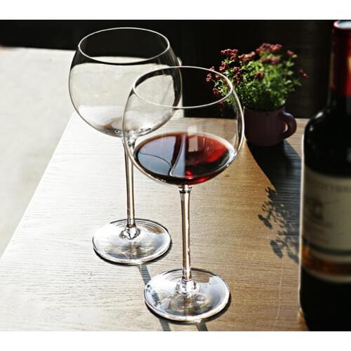 Europe Lead free crystal glass cup High capacity Brandy glasses wine glasses wedding glasses party hotel home accessories