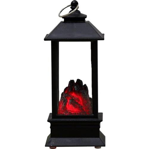 Halloween Lantern Simulation Flame Light Christmas Glow Lamp Imitation Fire Fireplace Lamp Flame Lamp Christmas Usefulness