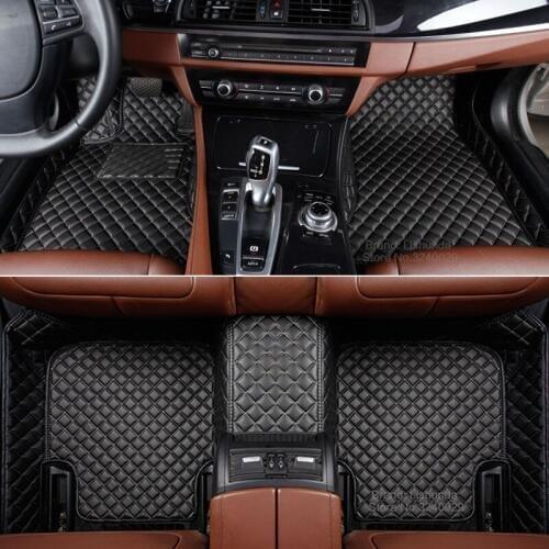 Customized car floor mats for Jaguar F-pace XF XJ XJL XJ6 XJ8 XJ6L XJ8L Sport all weather full protection car styling carpet rug