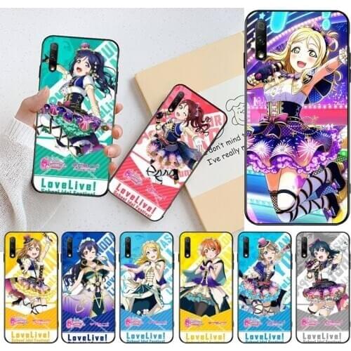 Love Live School idol project Soft Rubber Phone Cover for Huawei Honor 30 20 10 9 8 8x 8c v30 Lite view pro