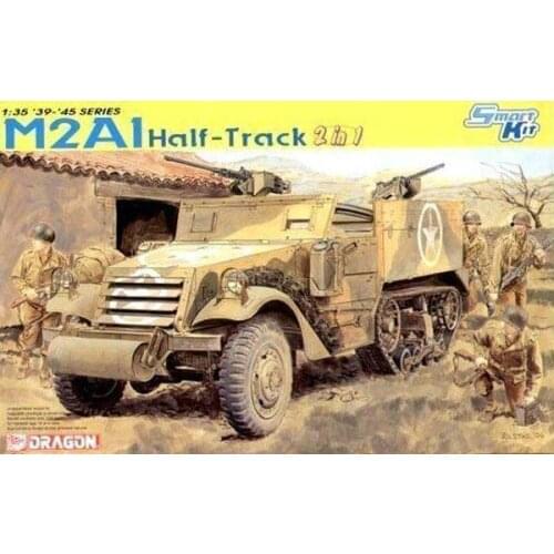 DRAGON 6329 1/35 Scale U.S. M2A1 Half-Track Model Kit
