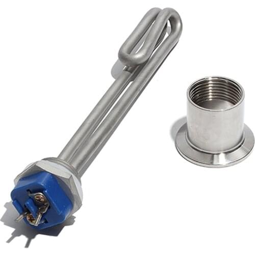 1 Inch BSP/NPT Heating Element with Accessory 220~240V Screw in Type Immersion Water Heater for Water Boiler 304SUS 1KW/2KW/3KW