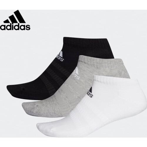 Original Adidas Yastıklamalı Wrist Length Sports Socks (3 Pair) Black DZ9385
