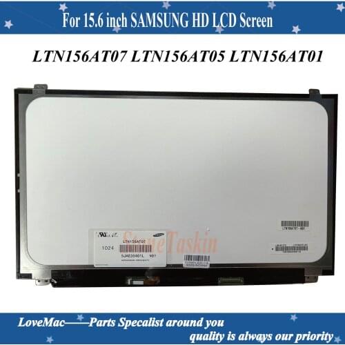 Original For 15.6 inch SAMSUNG HD LCD Screen LTN156AT29 LTN156AT30 LTN156AT07 LP156WHB 1366*768 40 pins tested